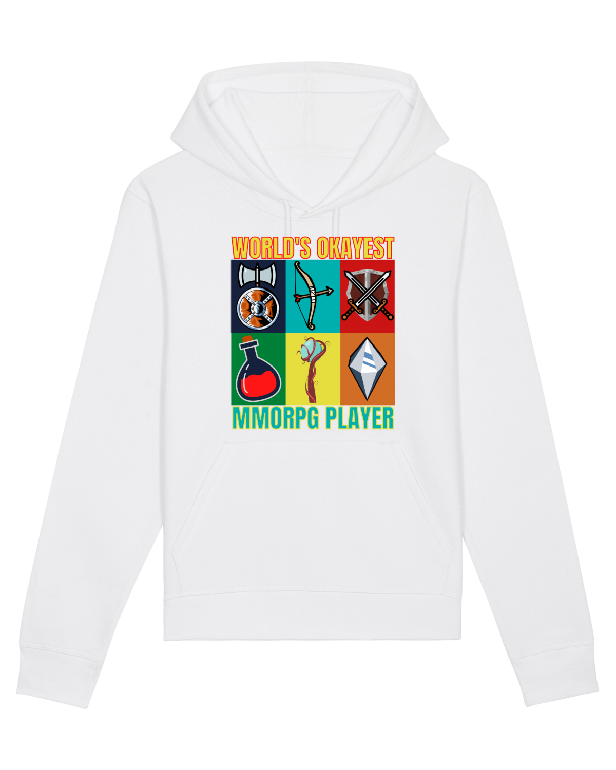 Hanorac Unisex Drummer White