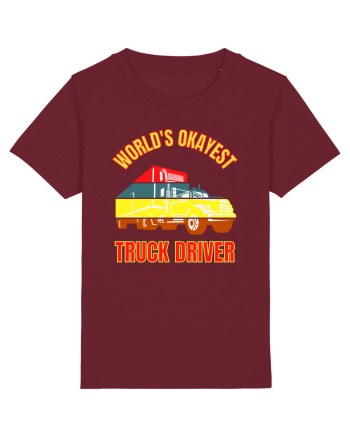 Pentru Șoferii de Camion Burgundy