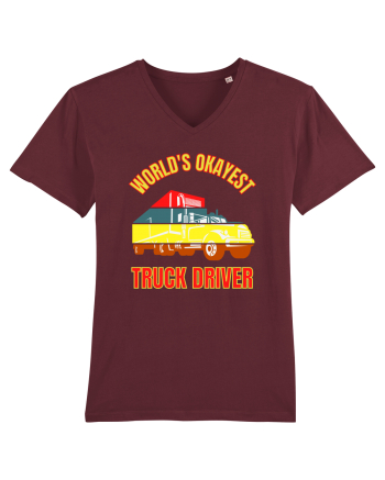Pentru Șoferii de Camion Burgundy