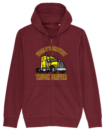 Pentru Șoferii de Camion Burgundy