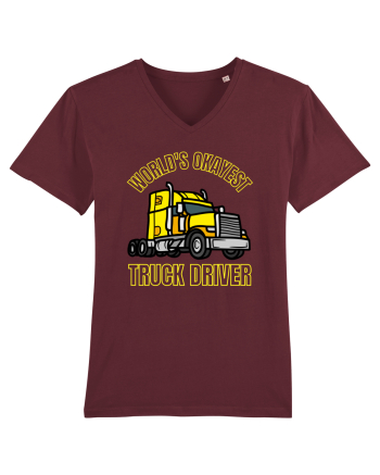 Pentru Șoferii de Camion Burgundy