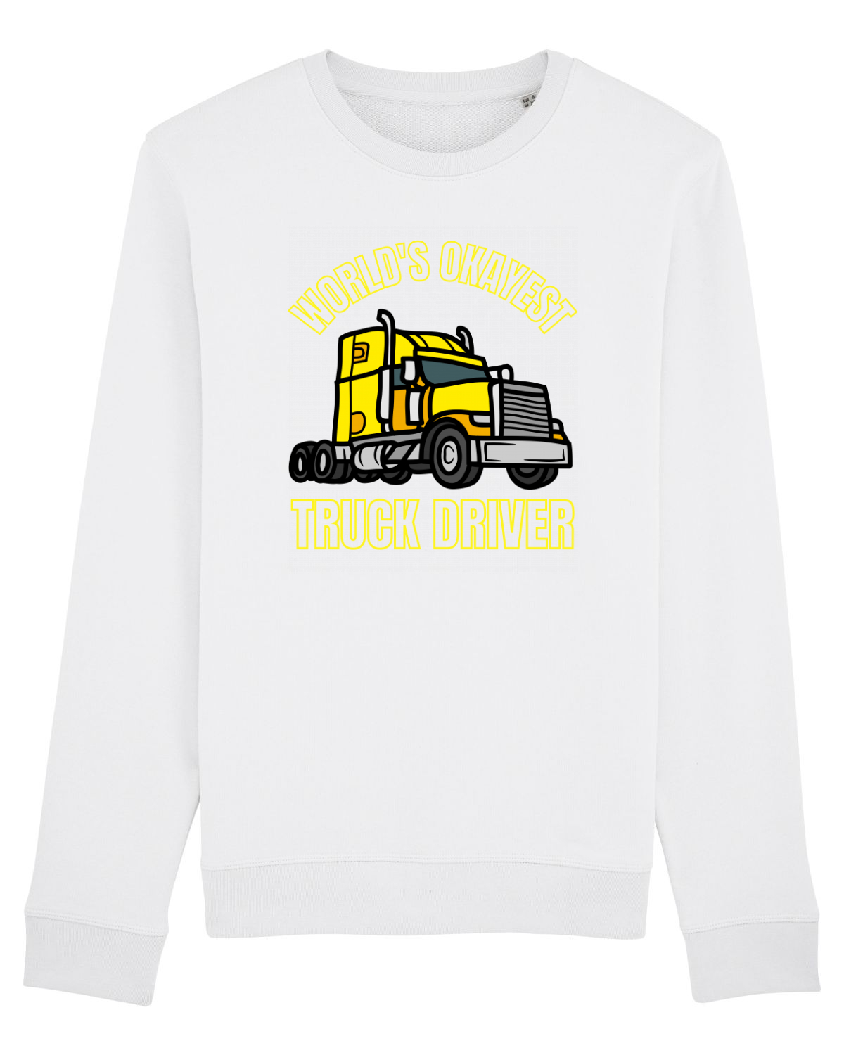 Bluză mânecă lungă Unisex Rise White