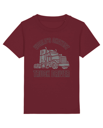 Pentru Șoferii de Camion Burgundy