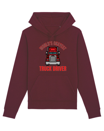 Pentru Șoferii de Camion Burgundy