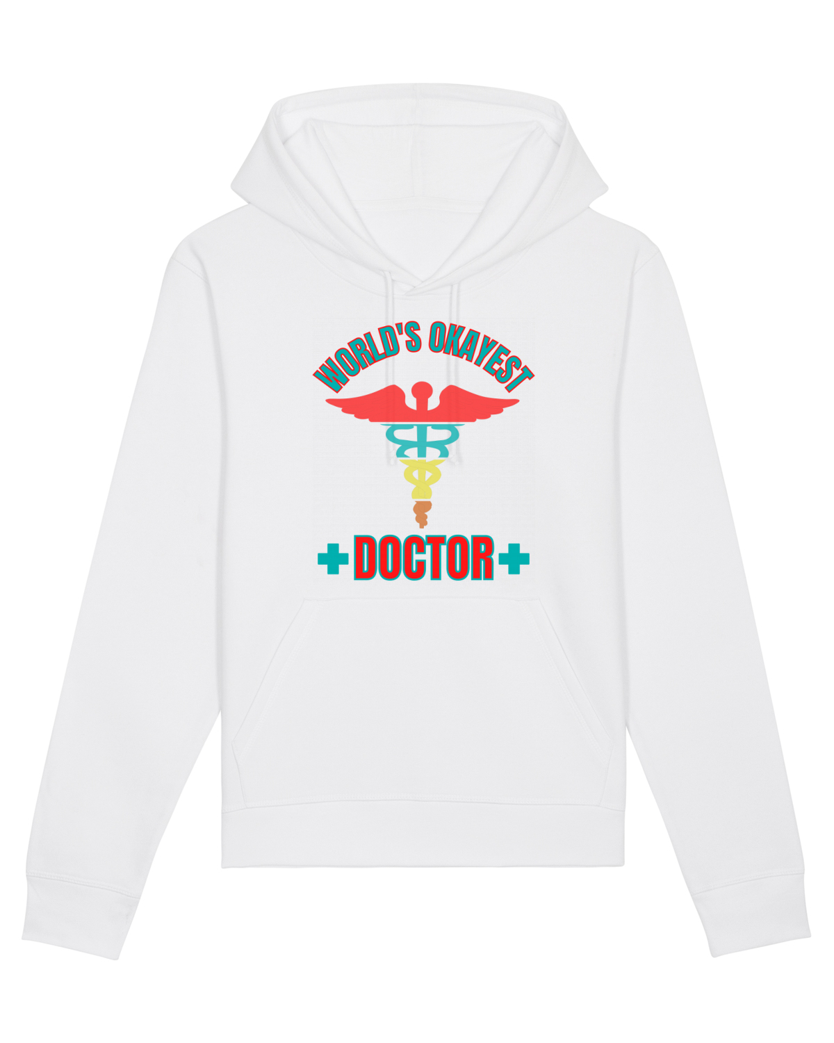 Hanorac Unisex Drummer White
