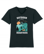 Outdoor Adventure Tricou mânecă scurtă guler V Bărbat Presenter