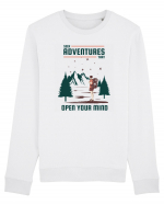 Seek Adventures that Open Your Mind Bluză mânecă lungă Unisex Rise