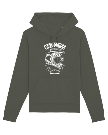Motocross Extreme Sports White Khaki