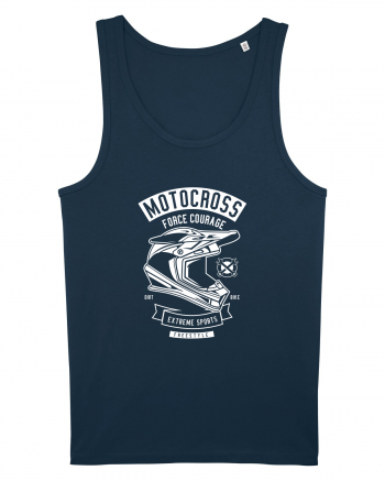 Motocross Extreme Sports White Navy