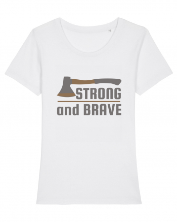 Strong and Brave White