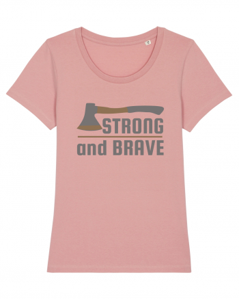 Strong and Brave Canyon Pink