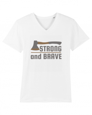 Strong and Brave White