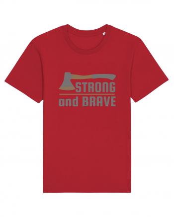 Strong and Brave Red