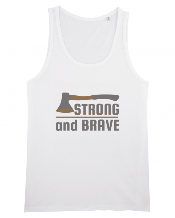 Strong and Brave White