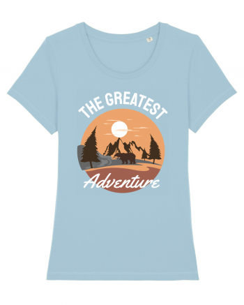 The Greatest Adventure Sky Blue