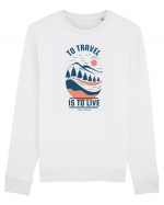 To Travel is to Live Bluză mânecă lungă Unisex Rise