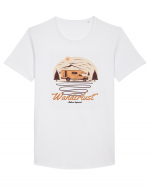 Wanderlust Tricou mânecă scurtă guler larg Bărbat Skater