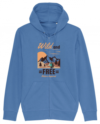 Wild and Free Bright Blue