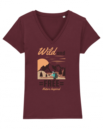 Wild and Free Burgundy