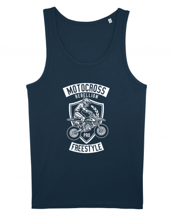 Motocross Freestyle White Navy