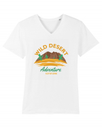 Wild Desert Adventure Tricou mânecă scurtă guler V Bărbat Presenter