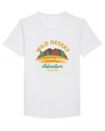 Wild Desert Adventure Tricou mânecă scurtă guler larg Bărbat Skater