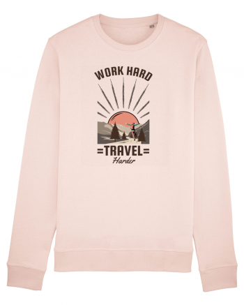 Work Hard Travel Harder Candy Pink