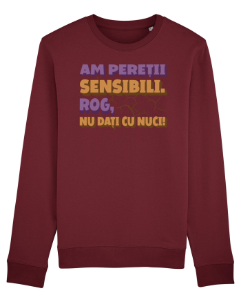 Nu dati cu nuci Burgundy