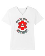 Pentru Mecanici Tricou mânecă scurtă guler V Bărbat Presenter