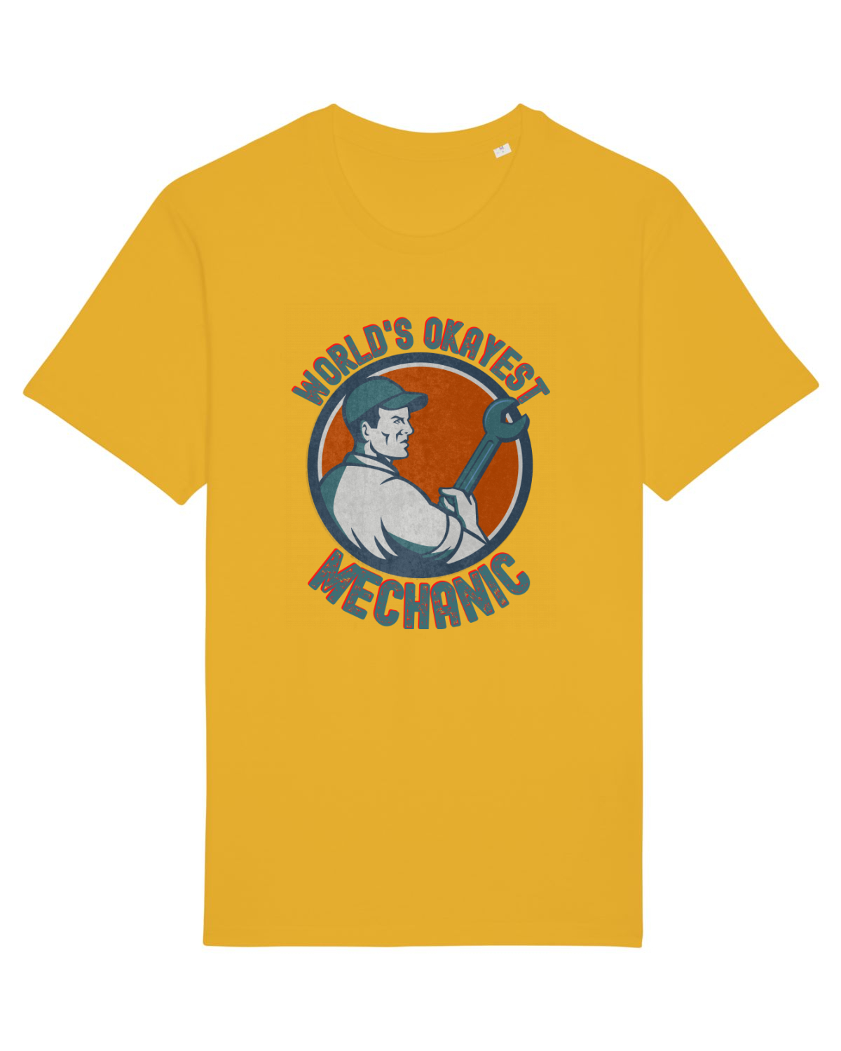 Tricou mânecă scurtă Unisex Rocker Spectra Yellow