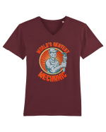 Pentru Mecanici Tricou mânecă scurtă guler V Bărbat Presenter