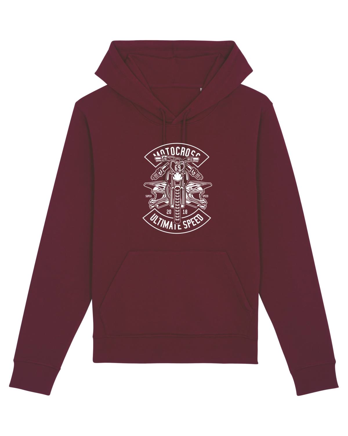 Hanorac Unisex Drummer Burgundy