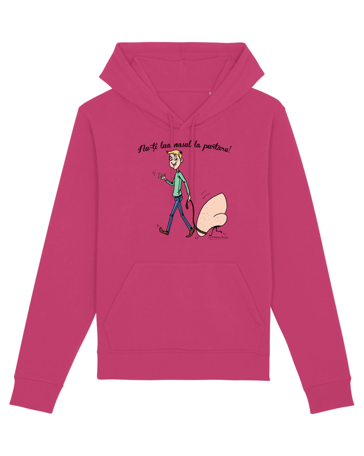 Hanorac Unisex Drummer Raspberry