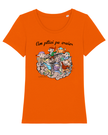 Am pitici pe creier Bright Orange