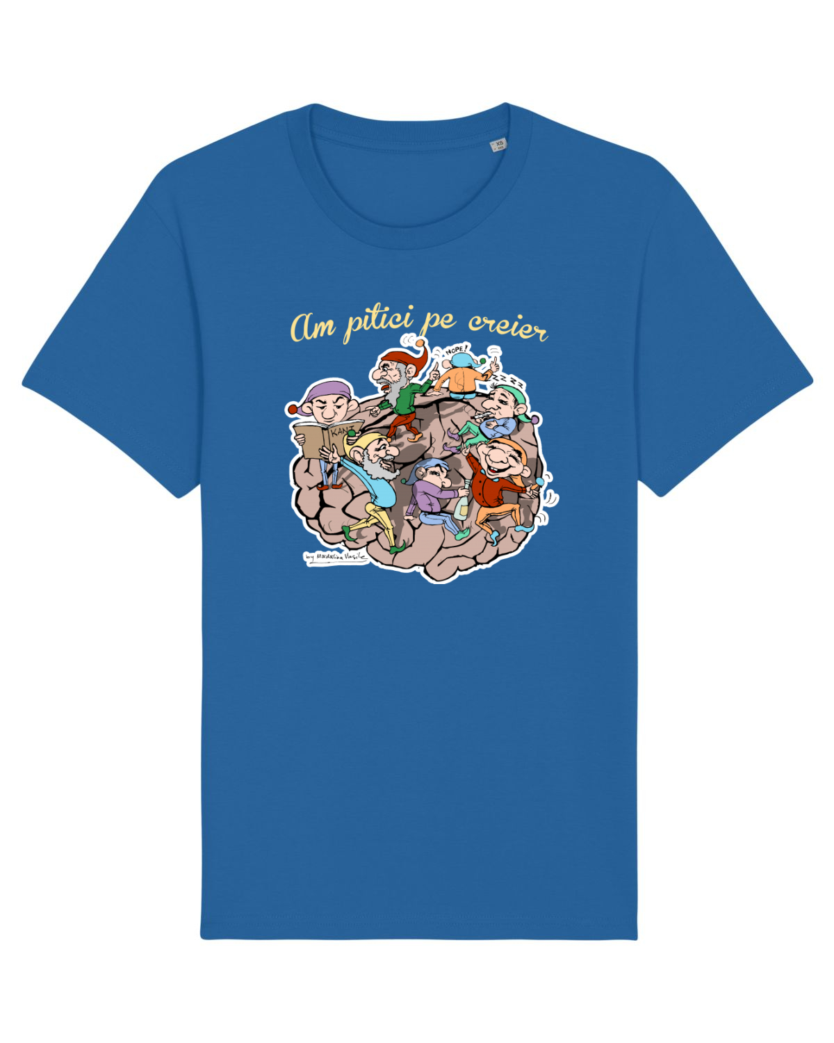 Tricou mânecă scurtă Unisex Rocker Royal Blue