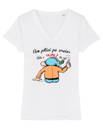 Pitici pe creier - Piticul antisocial Tricou mânecă scurtă guler V Damă Evoker