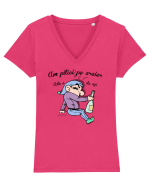 Pitici pe creier - Piticul bețiv Tricou mânecă scurtă guler V Damă Evoker