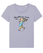 Pitici pe creier - Piticul entuziast - sociabil Tricou mânecă scurtă guler larg fitted Damă Expresser