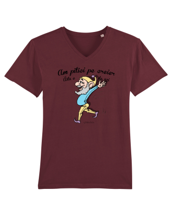 Pitici pe creier - Piticul entuziast - sociabil Burgundy