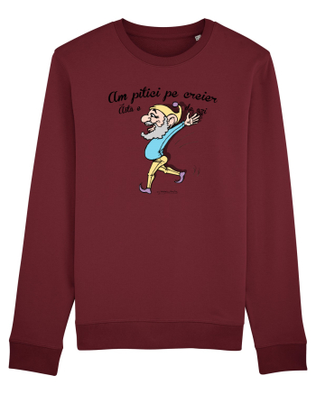 Pitici pe creier - Piticul entuziast - sociabil Burgundy
