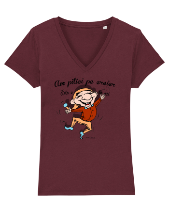 Pitici pe creier - Piticul fericit Burgundy