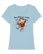 Pitici pe creier - Piticul fericit Tricou mânecă scurtă guler larg fitted Damă Expresser