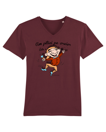 Pitici pe creier - Piticul fericit Burgundy