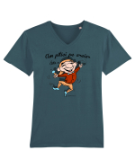Pitici pe creier - Piticul fericit Tricou mânecă scurtă guler V Bărbat Presenter