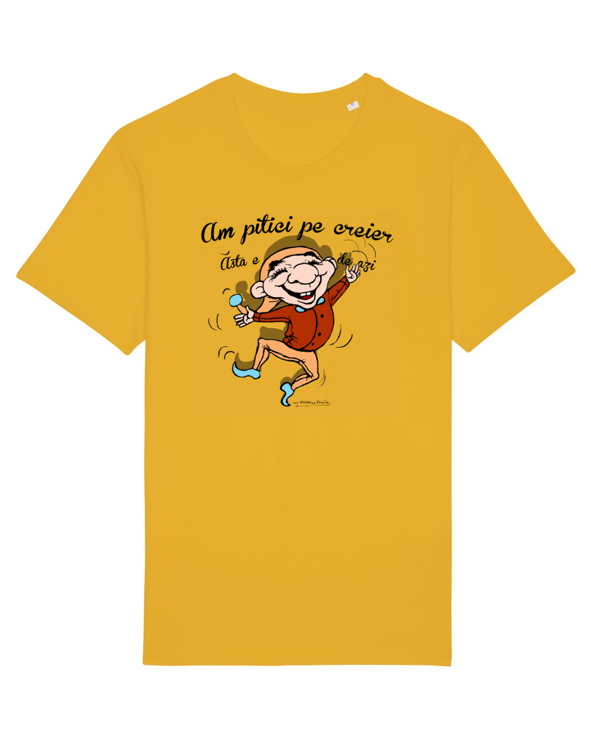Tricou mânecă scurtă Unisex Rocker Spectra Yellow