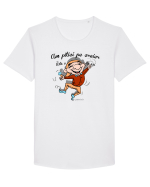 Pitici pe creier - Piticul fericit Tricou mânecă scurtă guler larg Bărbat Skater
