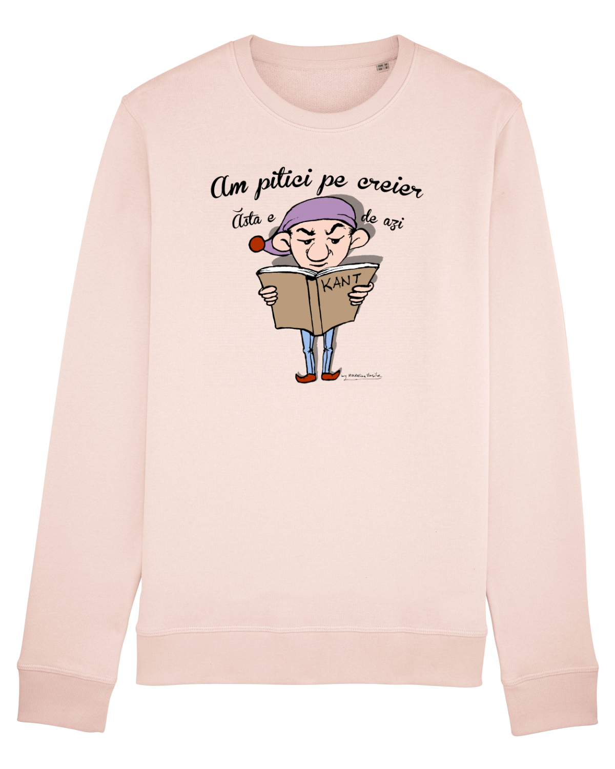 Bluză mânecă lungă Unisex Rise Candy Pink