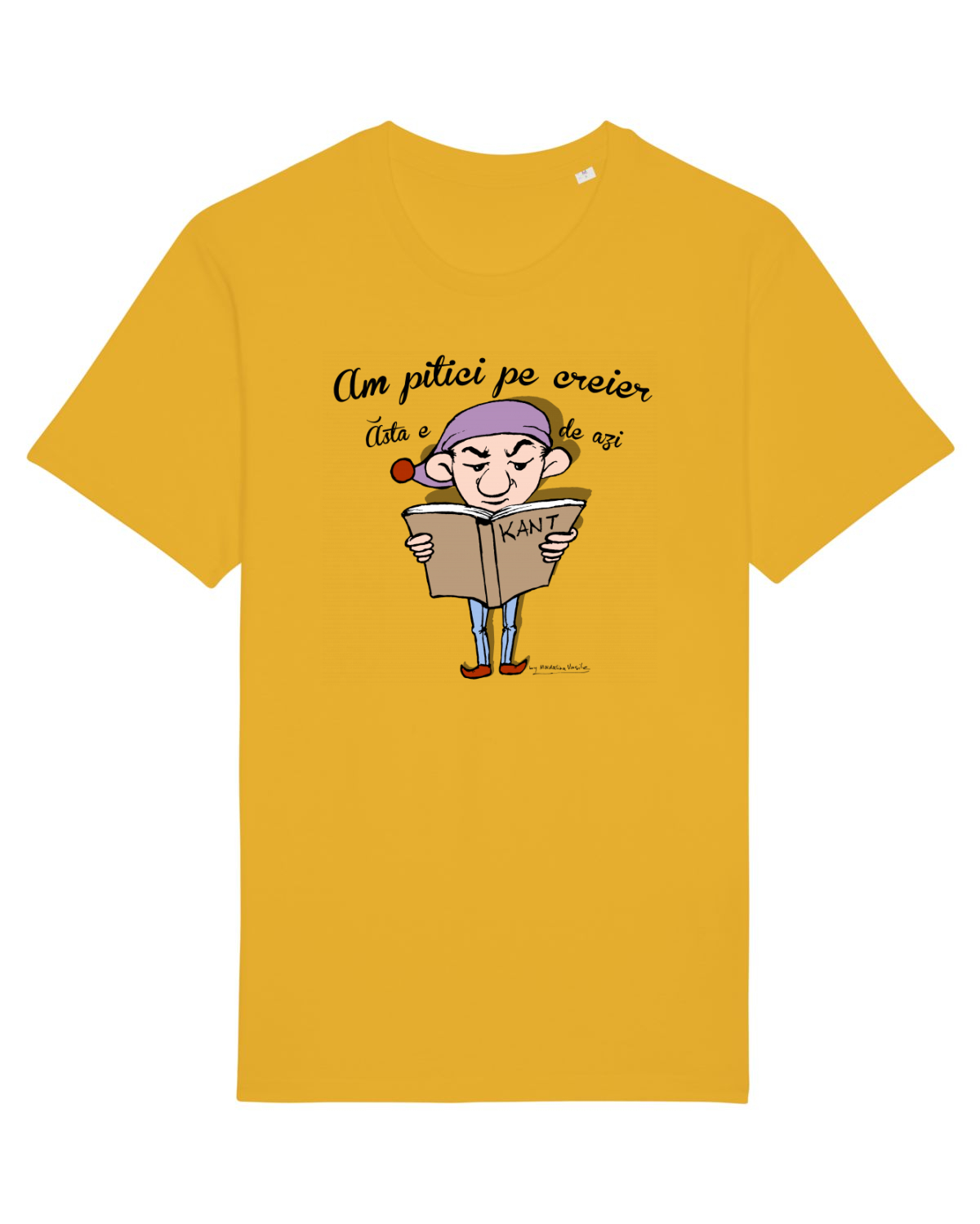 Tricou mânecă scurtă Unisex Rocker Spectra Yellow