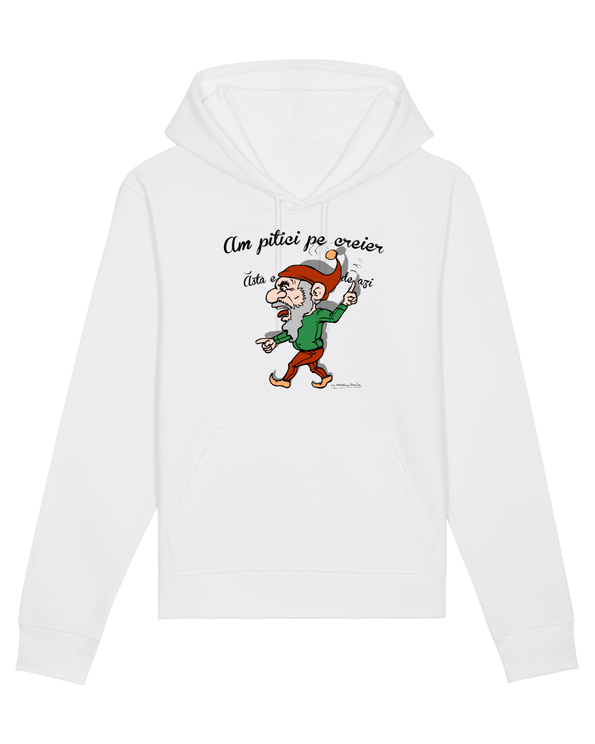 Hanorac Unisex Drummer White