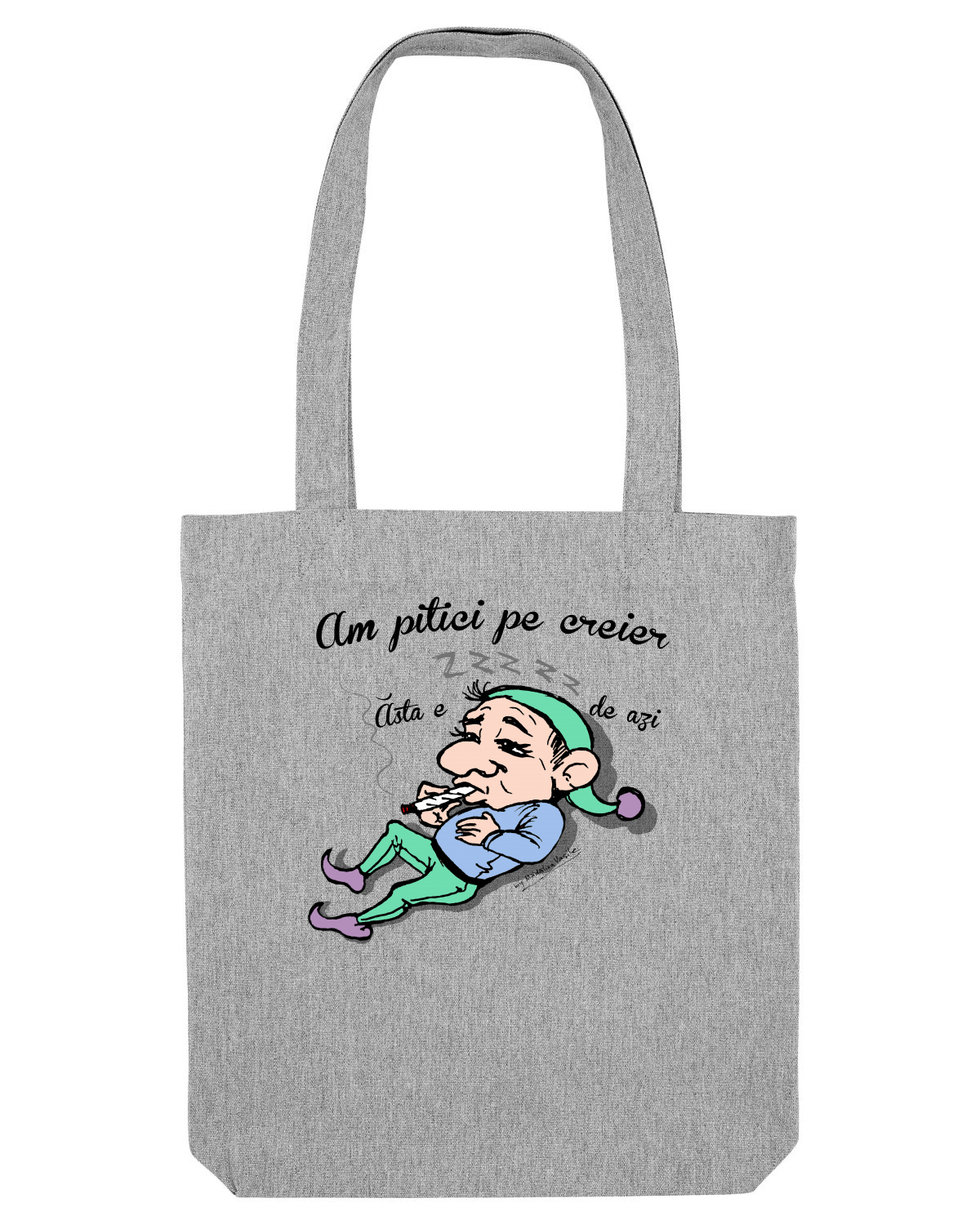 Sacoșă textilă Heather Grey